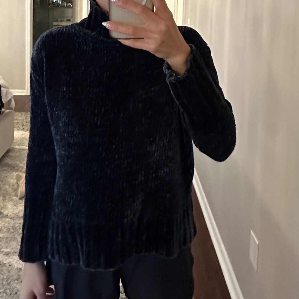 Cynthia Rowley Midnight Velvet Sweater